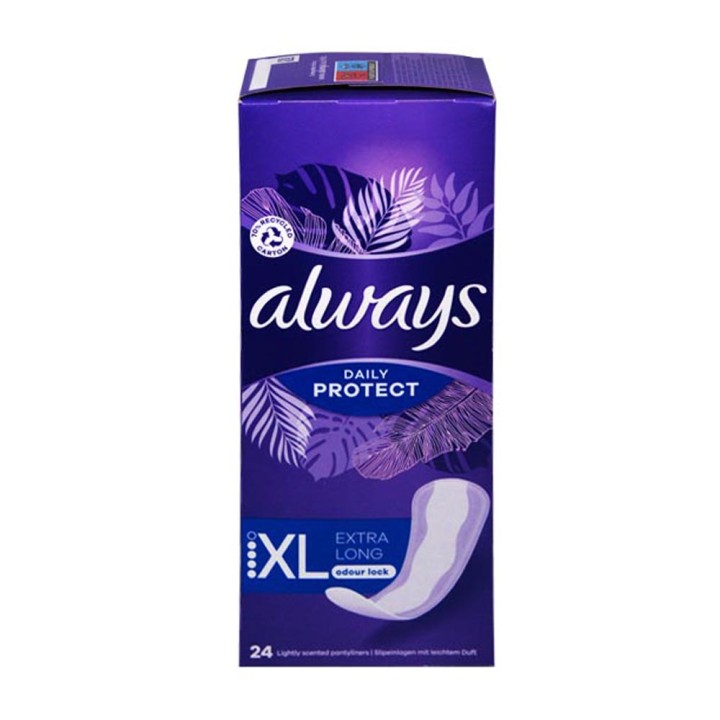 Always Daily Protect Extra Long 24Pcs - Extra Large