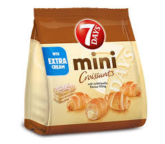 7Days Snack Croissant Mini With Milleffeuille Flavour Extra Cream 103G