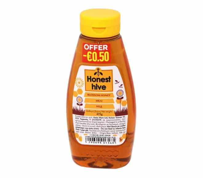 Honey - Honest Hive Blossom Honey 480G - €0.50 Off