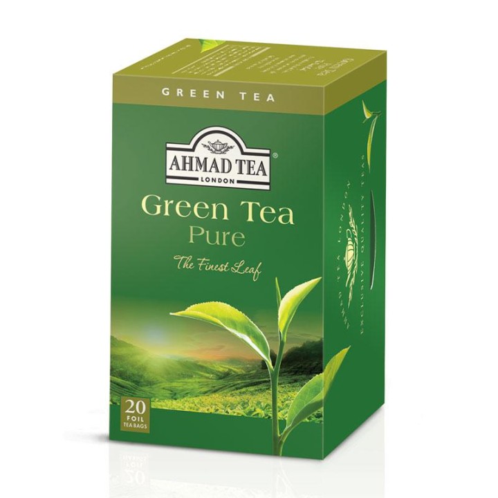 AHMAD Tea GREEN Tea Pure 20 tea bags