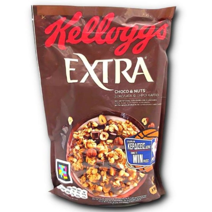 Muesli Kelloggs Extra Choco Nuts 450G