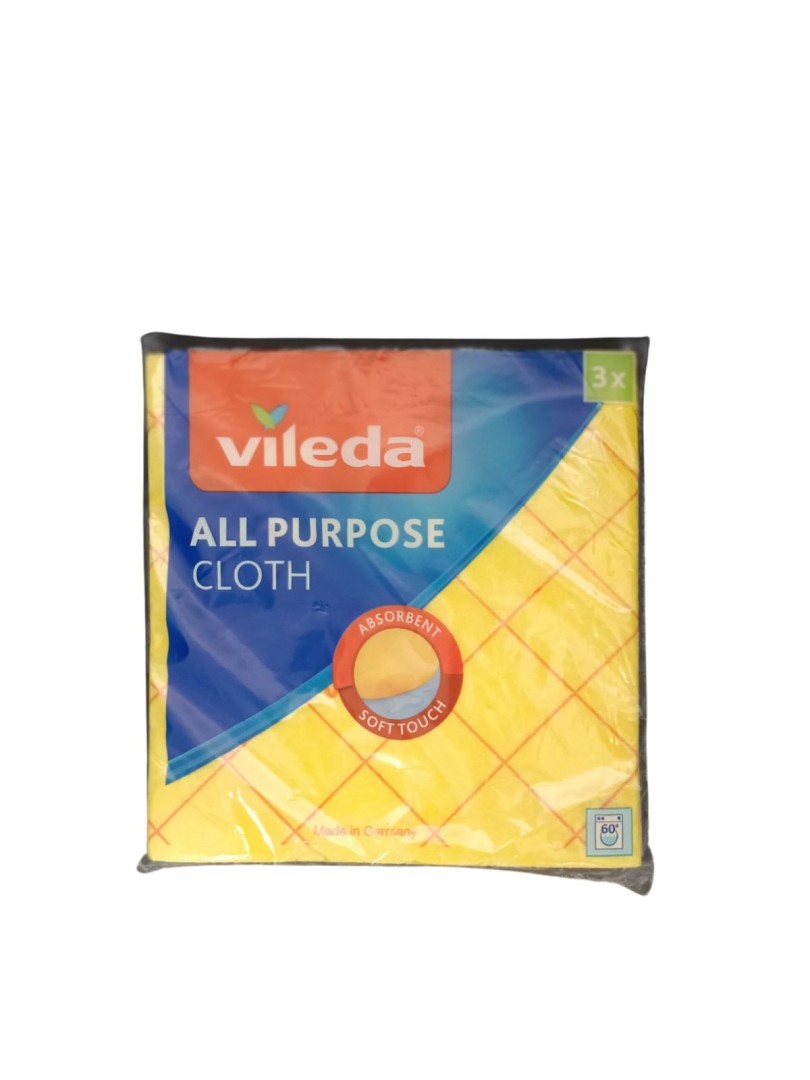 Cloth Vileda All Purpose 3Pcs