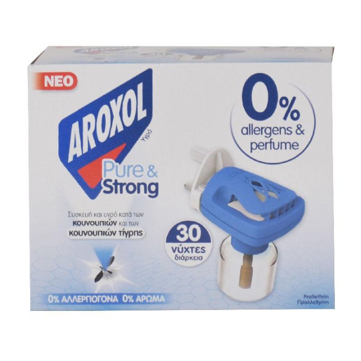 Diffuser Aroxol Pure Strong Liquid 25Ml With Device Against Mosquitoes