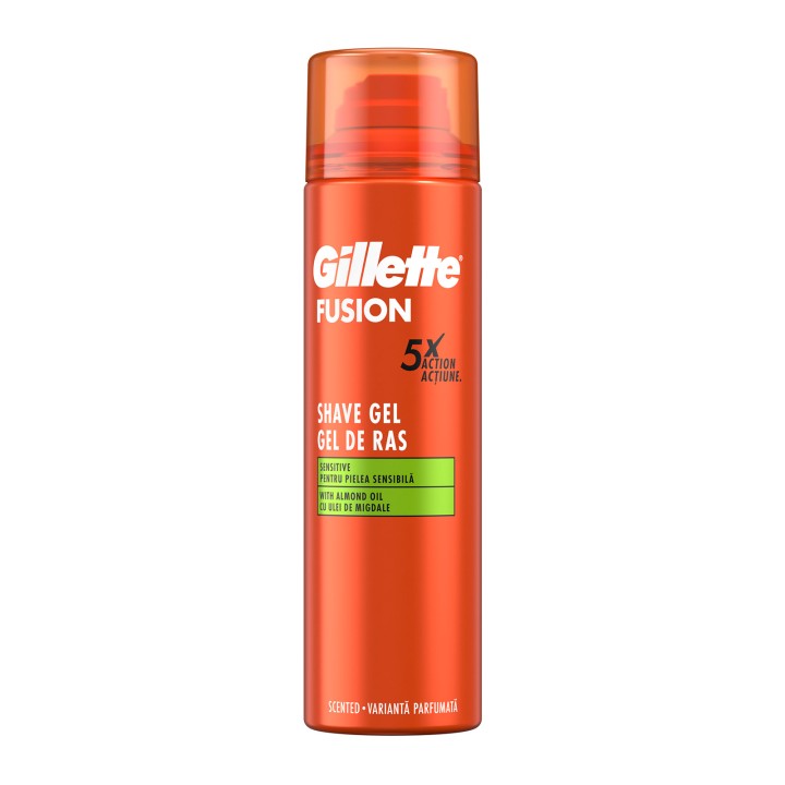 shaving gel GILLETTE series with almond oil 75ml - sensitive
