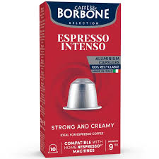 Caffe Borbone Espresso Intenso Nespresso Capsules 10 Pcs