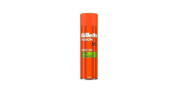 GILLETTE FUSION SHAVE GEL SENSITIVE200ML