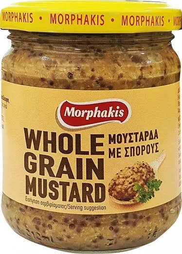 MORPHAKIS mustard whole grain 200g