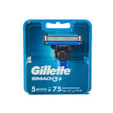 GILLETTE MACH3 PLUS 5PCS
