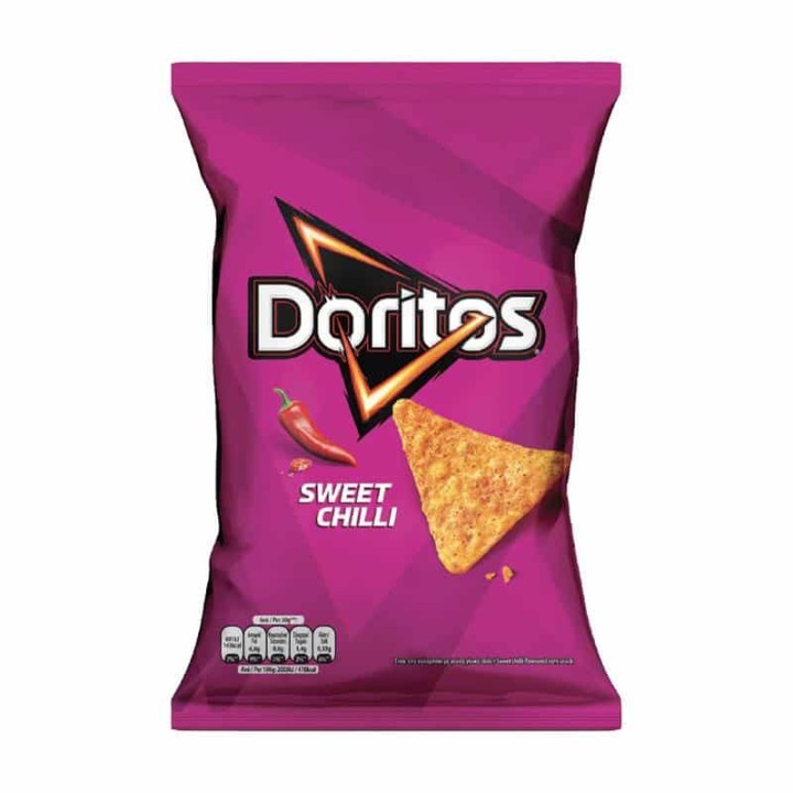 Doritos Sweet Chilli Flavoured Corn Snack Chips 90G
