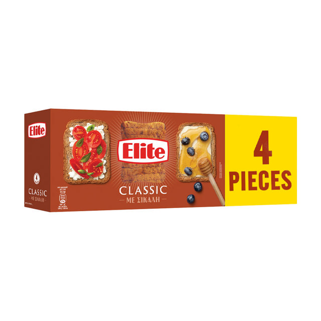 Elite Wheat Rye Rusks 360G 4X90G