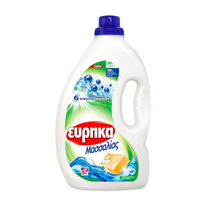 Eureka Cleaning Care Liquid Massalias 57 Washes 2.592L Mastic Oil Jasmine