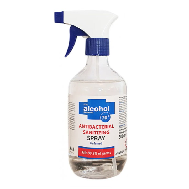 Greco Drug Ethyl Alcohol 70% Spray Perfumed 500ml
