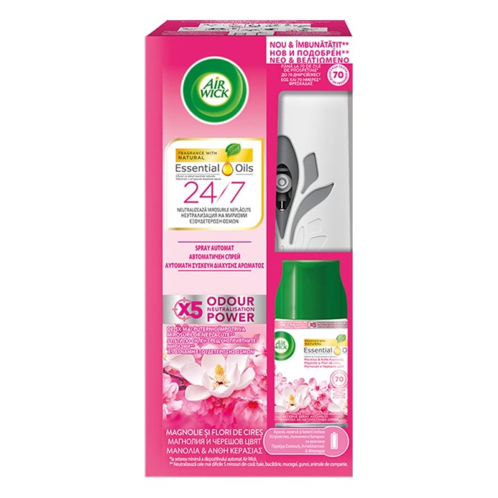 Air Wick Automatic Spray Machine - Silk Nightflower
