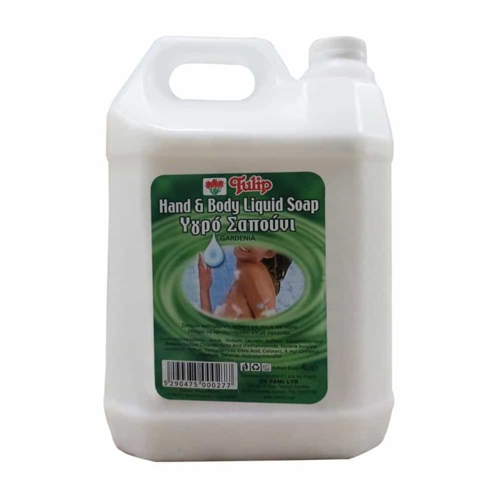 TULIP HAND & BODY LIQUID SOAP 4L