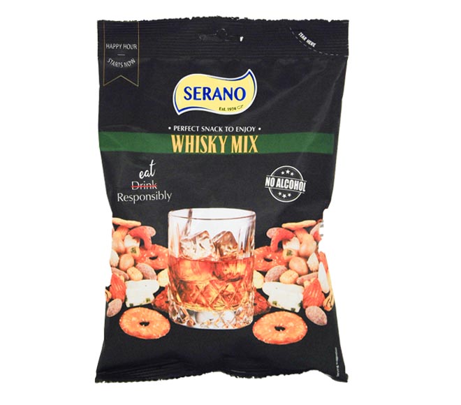 SERANO SPIRITMIX WHISKENUT&CRACKER 150GR