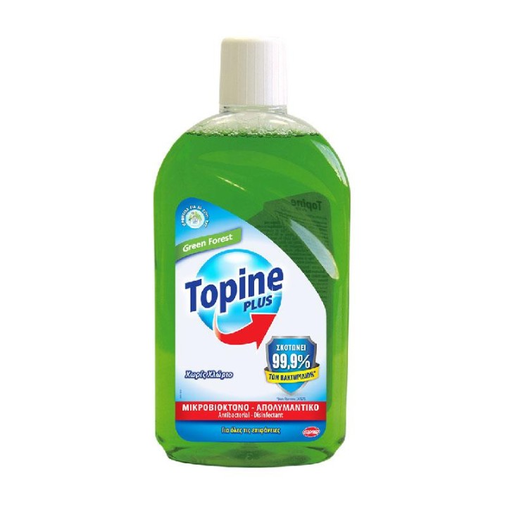Topine Plus Antibacterial Disinfectant 1L Green Forest