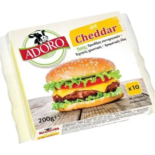 ADORO CHEDDAR RED 200GR