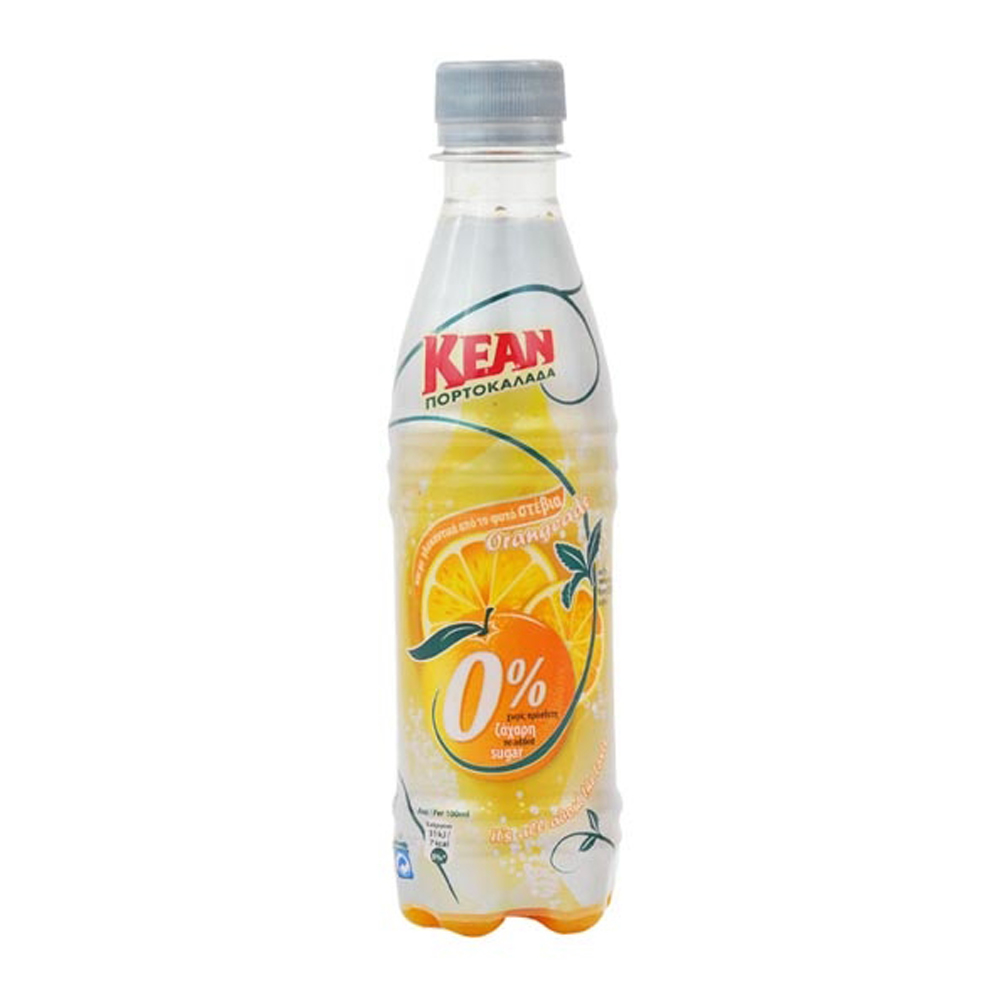 Pet Kean Orangeade 250ml 0% Sugar