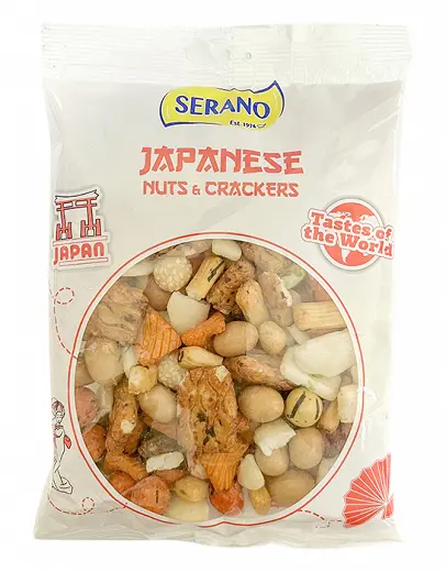Serano Japanese Nuts Crackers 175G