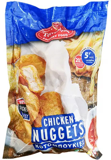 TTINIOZOS BATTERED CHICKEN NUGGETS 700GR
