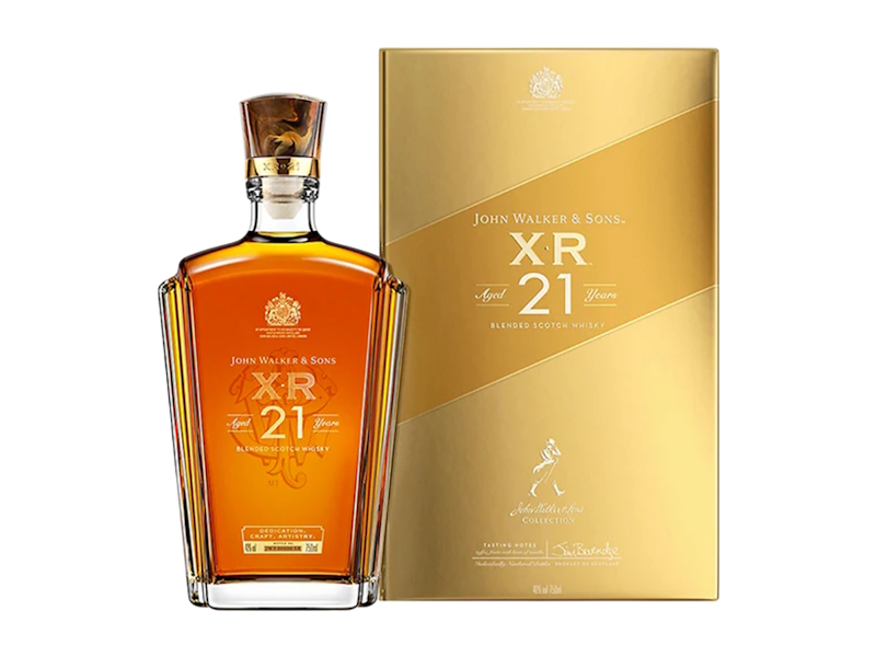 Johnnie Walker & Sons XR 21 YO 75cl, Scotland