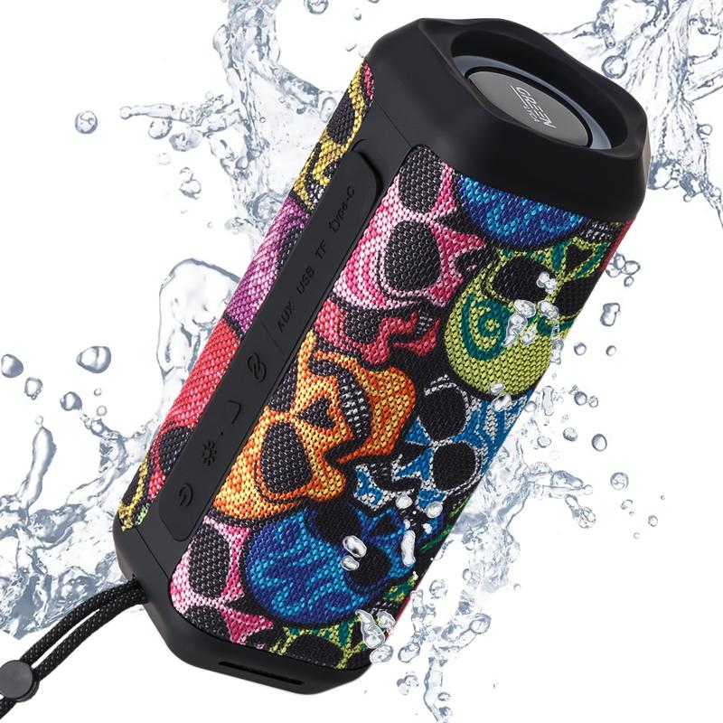G-1322 Wireless Speaker 8Wx2-Skull