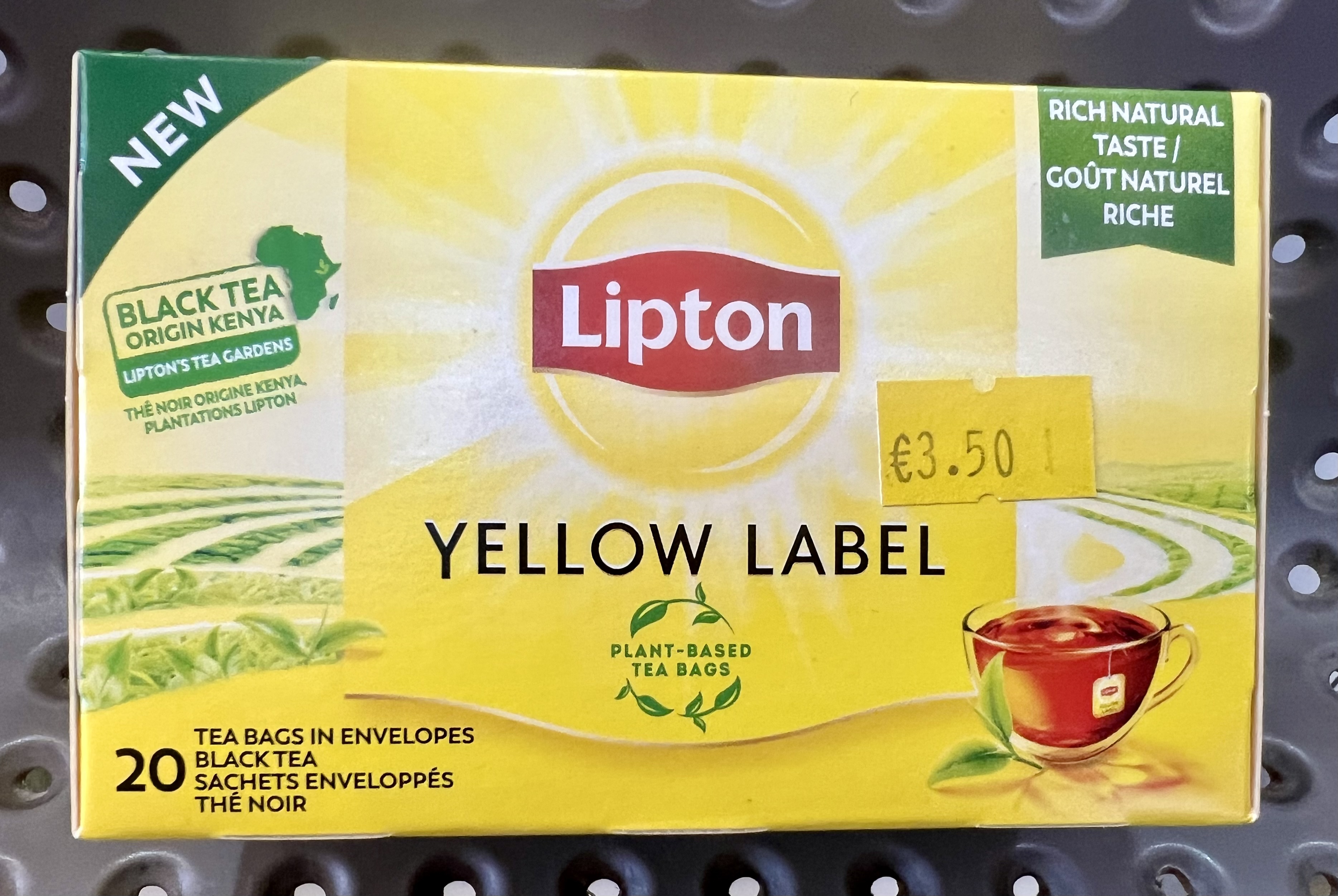 Lipton Yellow Label Black 20 bags