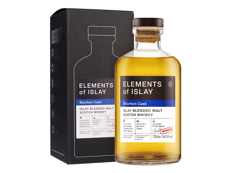 Elements of Islay Bourbon Cask 70cl, Scotland