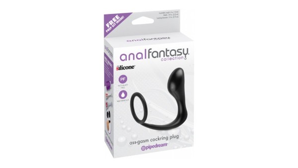 Anal Fantasy Ass-Gasm Cockring Plug