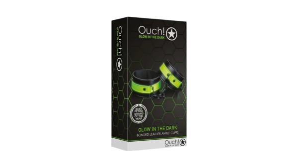 Ouch! Handcuffs - Glow in the Dark