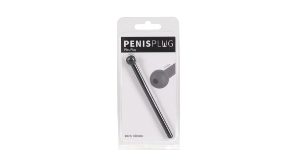 Penis Plug Piss Play black