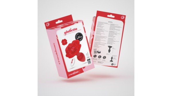 CRUSHIOUS GIULIETTA ROTATING ANAL PLUG WITH REMOTE