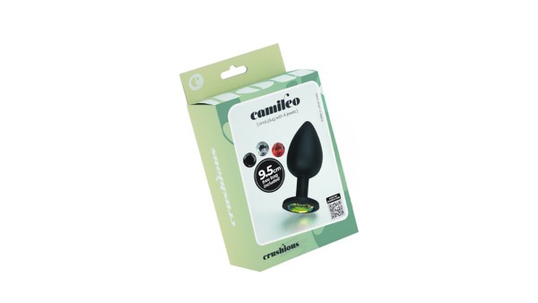 CRUSHIOUS CAMILEO REGULAR ANAL PLUG WITH 4 INTERCHANGEABLE JEWELS