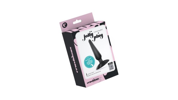 CRUSHIOUS JOLLY PLUG ANAL PLUG BLACK
