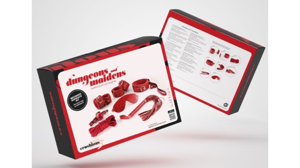 CRUSHIOUS DUNGEONS & MAIDENS BDSM KIT RED