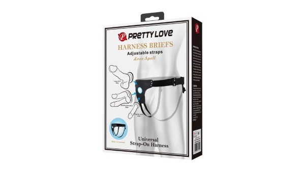 PRETTY LOVE harness Briefs LOVE SPELL
