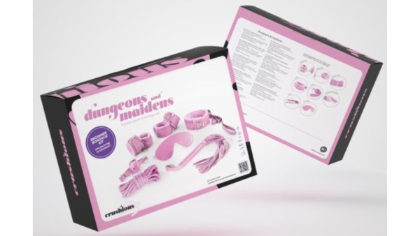 CRUSHIOUS DUNGEONS & MAIDENS BDSM KIT PINK