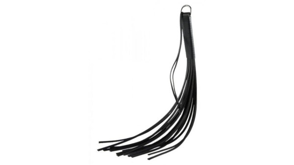 Handy Leather Whip Black