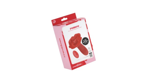 CRUSHIOUS ROMEO THRUSTING ANAL PLUG WITH REMOTE CONTROL