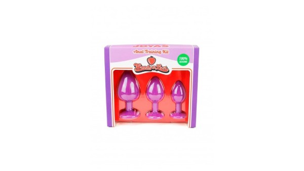 CANDY LUST ANAL TRAINING JEWEL SET PURPLE