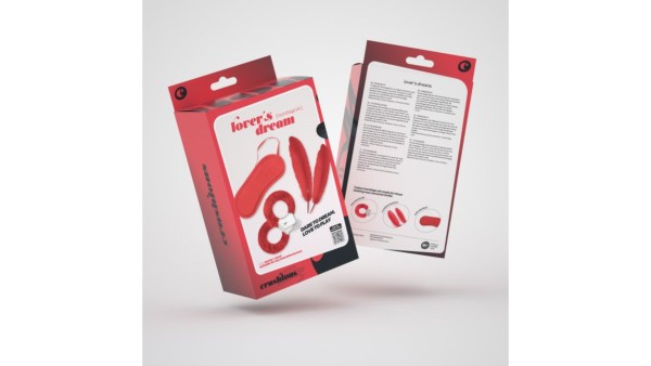 LOVER'S DREAM BONDAGE KIT CRUSHIOUS RED