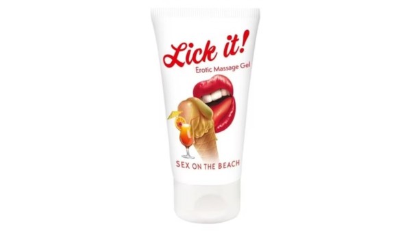 Lick It! Sex On The Beach Aroma Lubricant for Massage & Oral Use 50ml