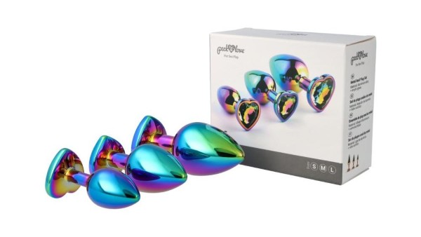 Nº 36 METAL ANAL PLUG SET