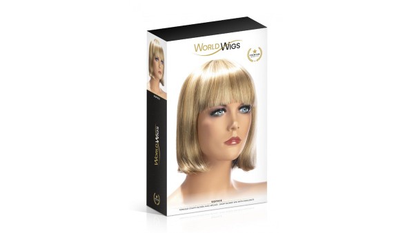 SOPHIE WIG MEDIUM HAIR WITH BLONDE HIGHLIGHTS