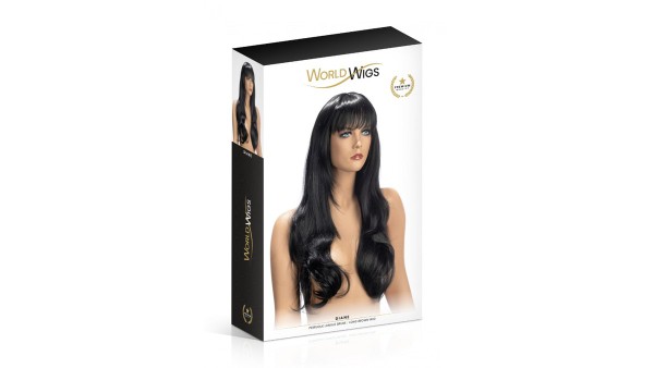 DIANE LONG BRUNETTE WIG