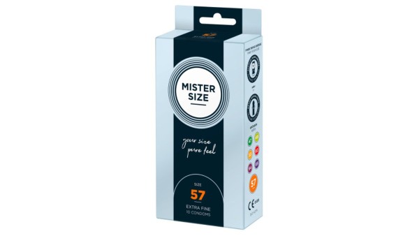 Mister Size 57mm condoms 10 pieces