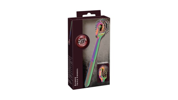 RAINBOW TRIPLE PINWHEEL
