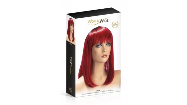ELVIRA WIG BICOLOR RED