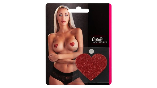 Stickers for the nipples of the heart