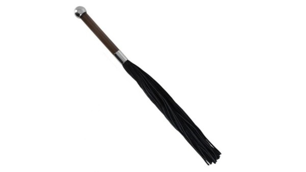 Velour Whip with Acrylic Handle